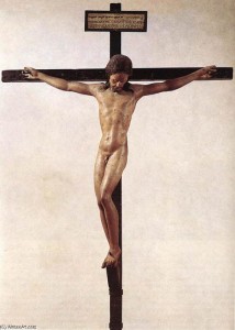 Crucificação de Michelangelo.