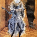 "Minotauro" 1959 Óleo S/madeira de Remedios Varo.