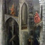 "Arquitetura vegetal" 1962 Óleo S/tela de Remedios Varo.